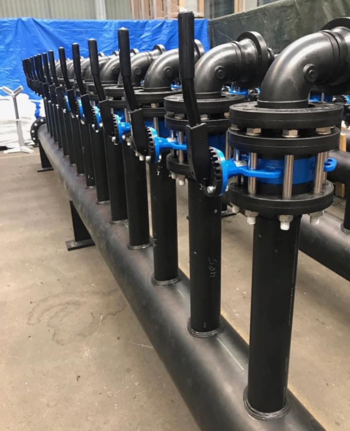 PE Gasverteiler